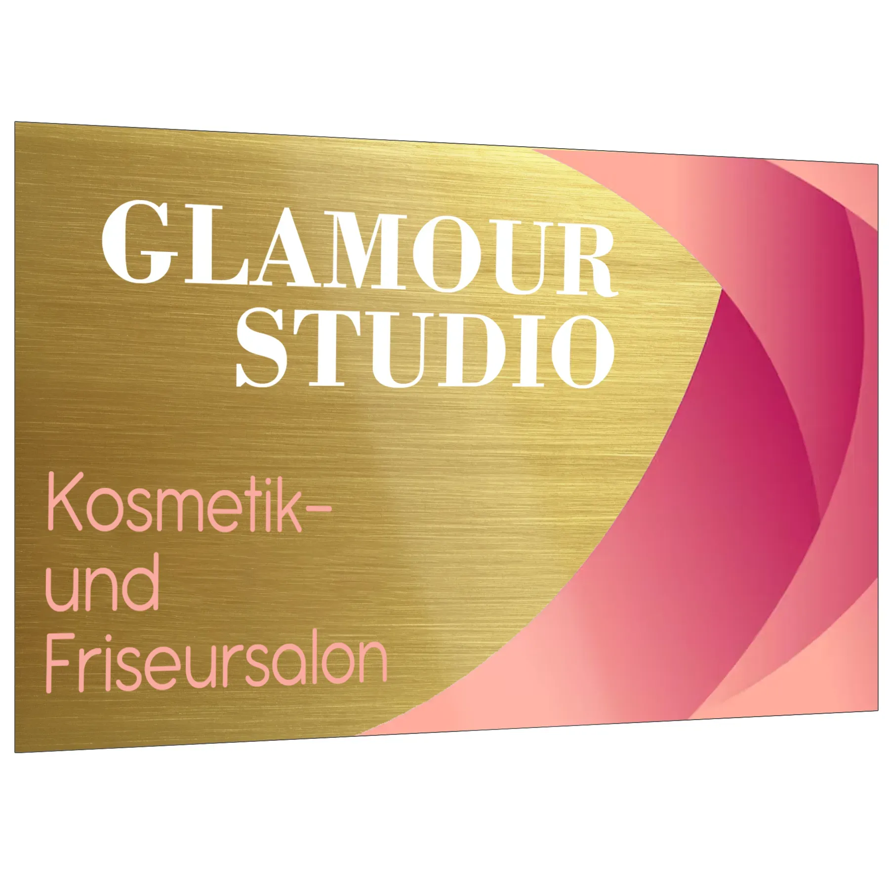 Gold gebürstet