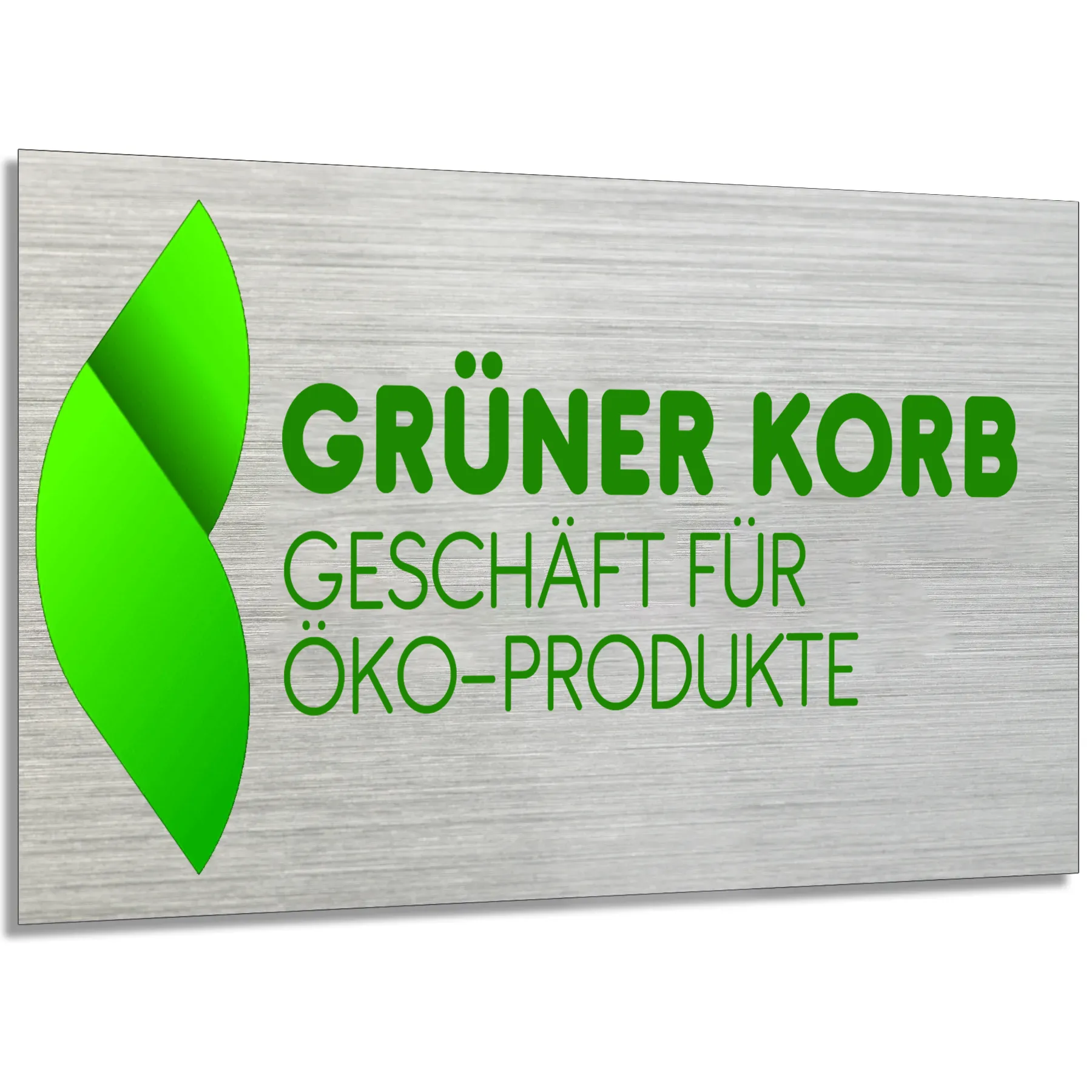 Silber gebürstet