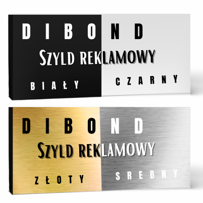 Dibond Szyldy reklamowe