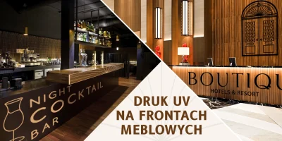 Druk UV na frontach meblowych