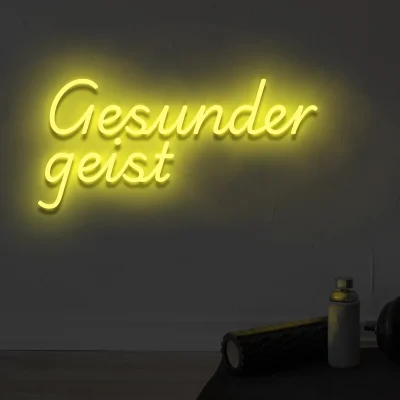 leuchtschrift-gesunder-geist-gelb 1