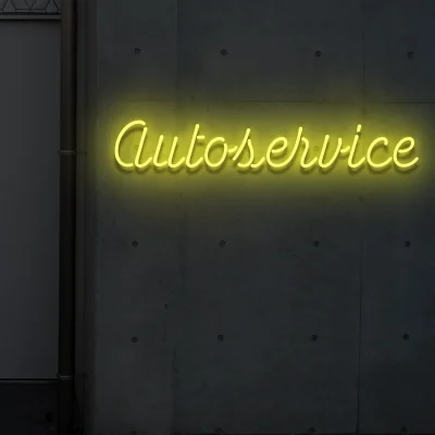 neon-schriftzuege-autoservice-gelb 1