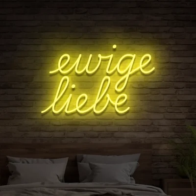neon-schriftzuege-ewige-liebe-gelb 1