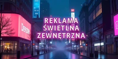 Świetlna reklama - Blog